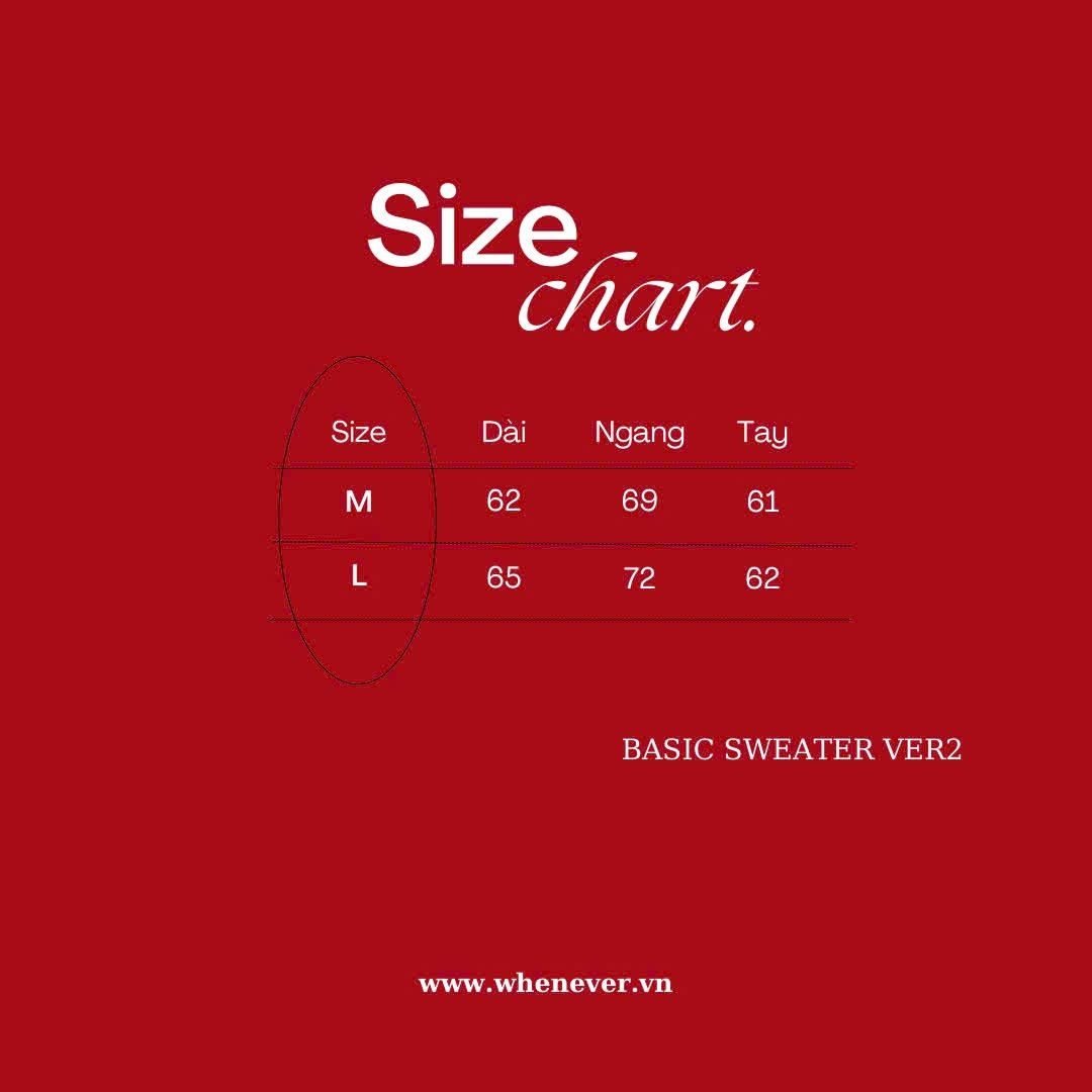 “WHENEVER” BASIC SWEATER / BROWN