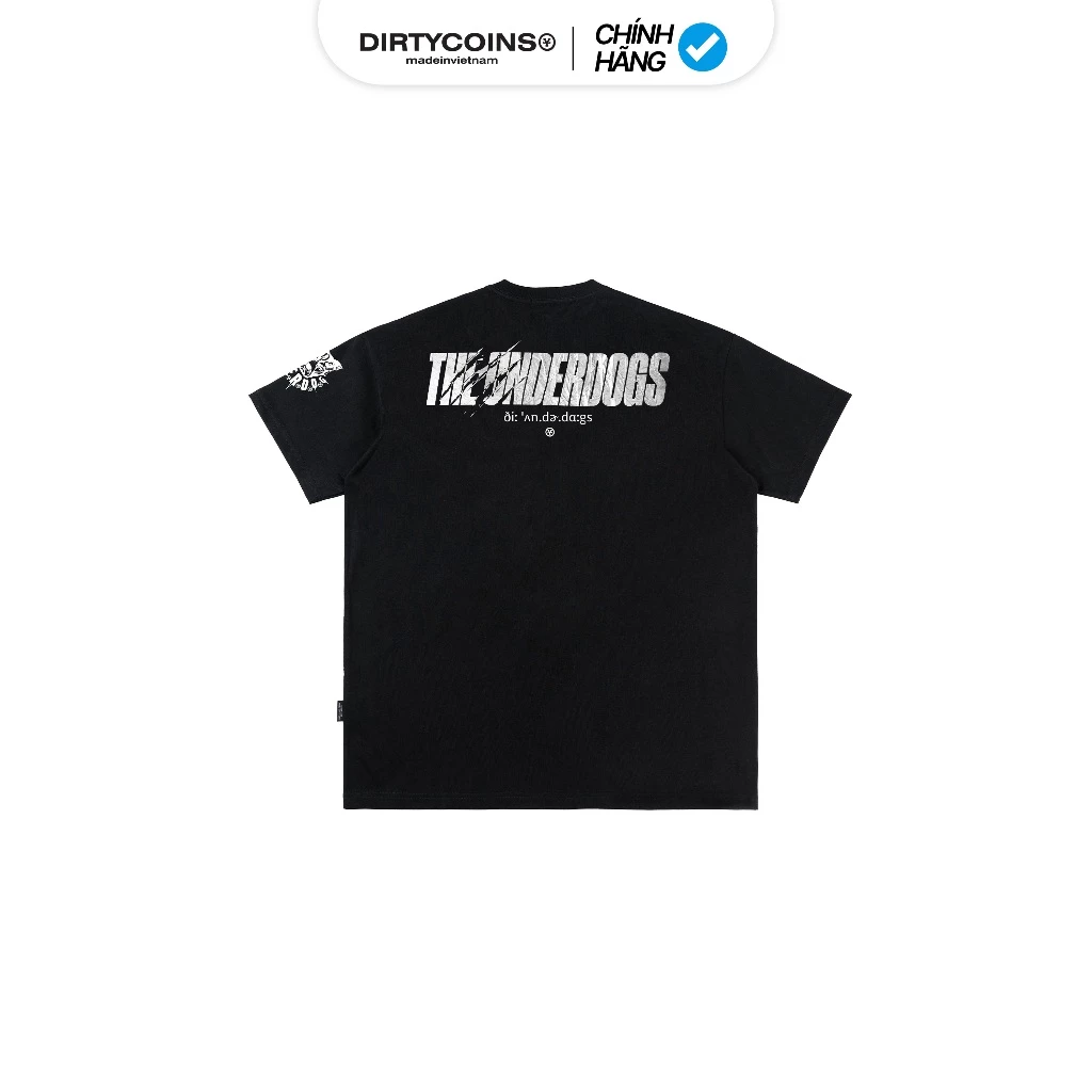 DirtyCoins The Underdogs T-shirt - Black