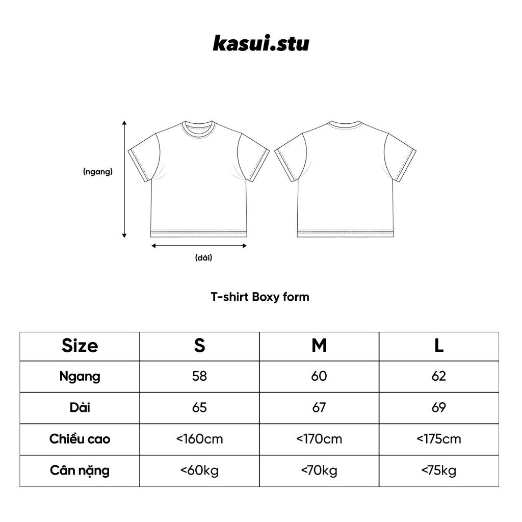 KASUI MAKE MONEY NOT DRAMA TEE