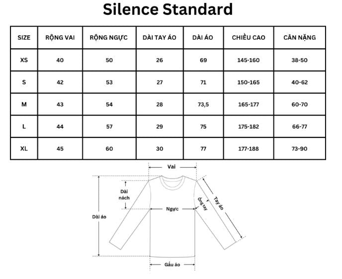 SilenceStandard Premium Oxford Shirt Logo S