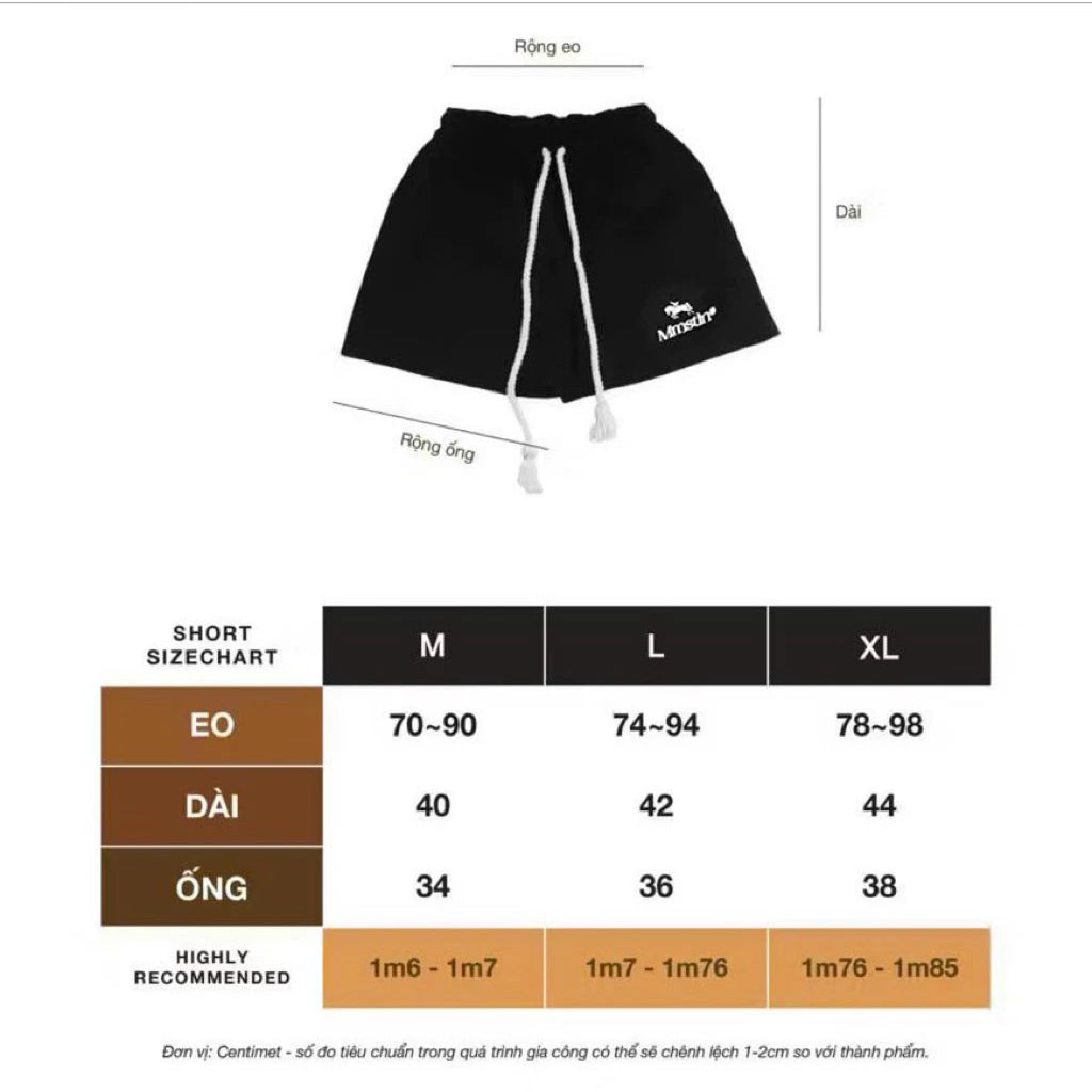 Quần Basic Shorts MMESTLINE
