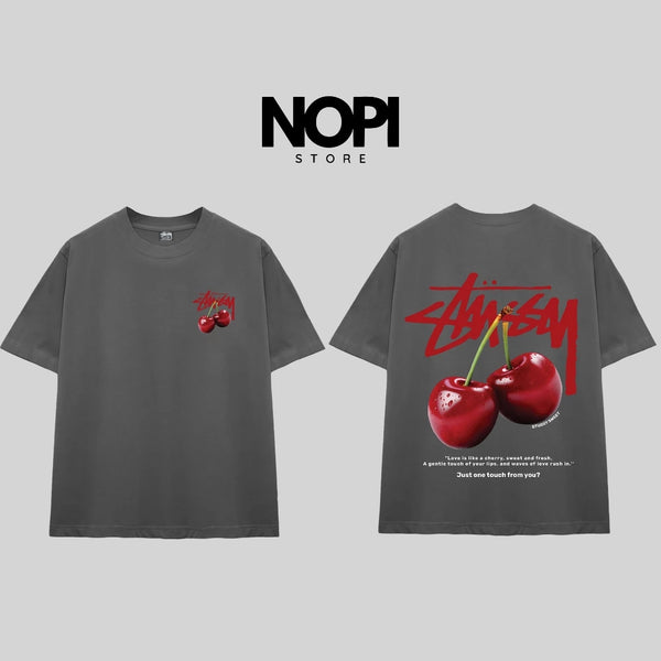 STUSSY CHERRY SWEET TEE