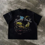 Áo Thun Boxy DESTROY STUDIO Reternity Concept Design Cotton 250gsm