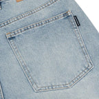 DirtyCoins Denim Shorts Studs - Blue Wash