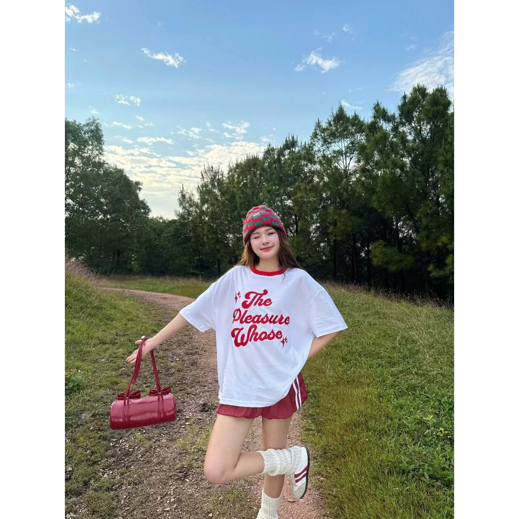 TWINKLE TSHIRT - Áo thun thêu nổi Pleasure Whose Studio