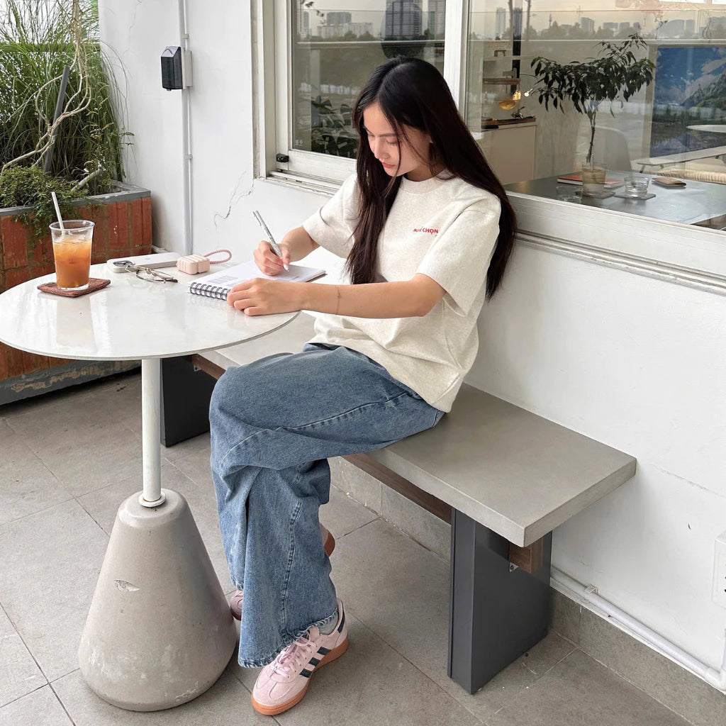 Áo thun local "Nghề chọn người", áo thun boxy form rộng vải dày dặn 250Gsm 100% Cotton