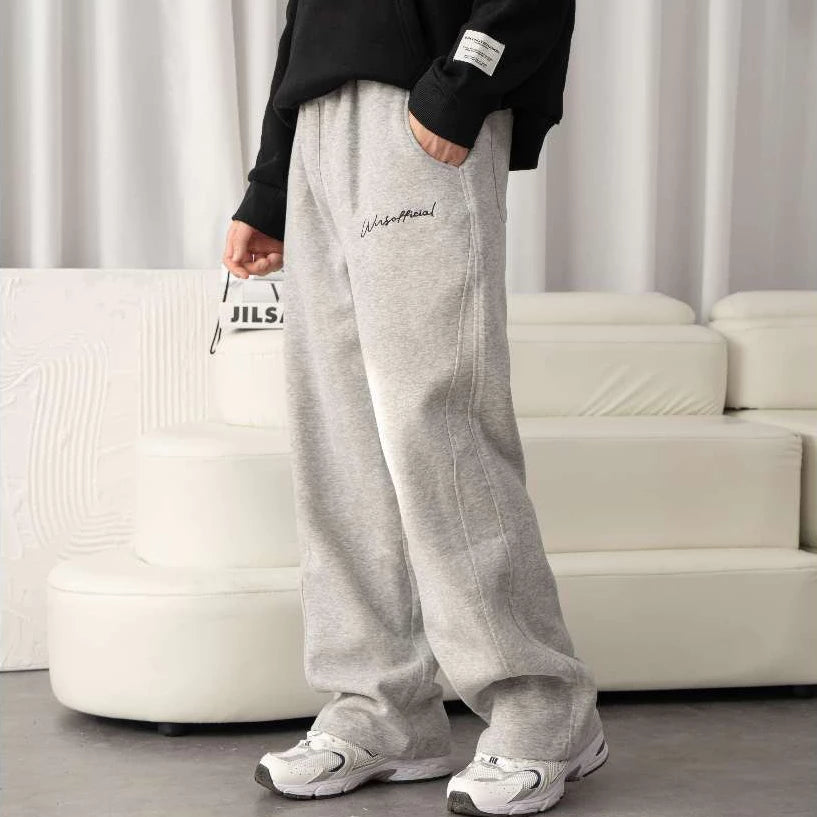 WNS Signature Pant - Quần Nỉ Dài Ống Rộng Form Unisex