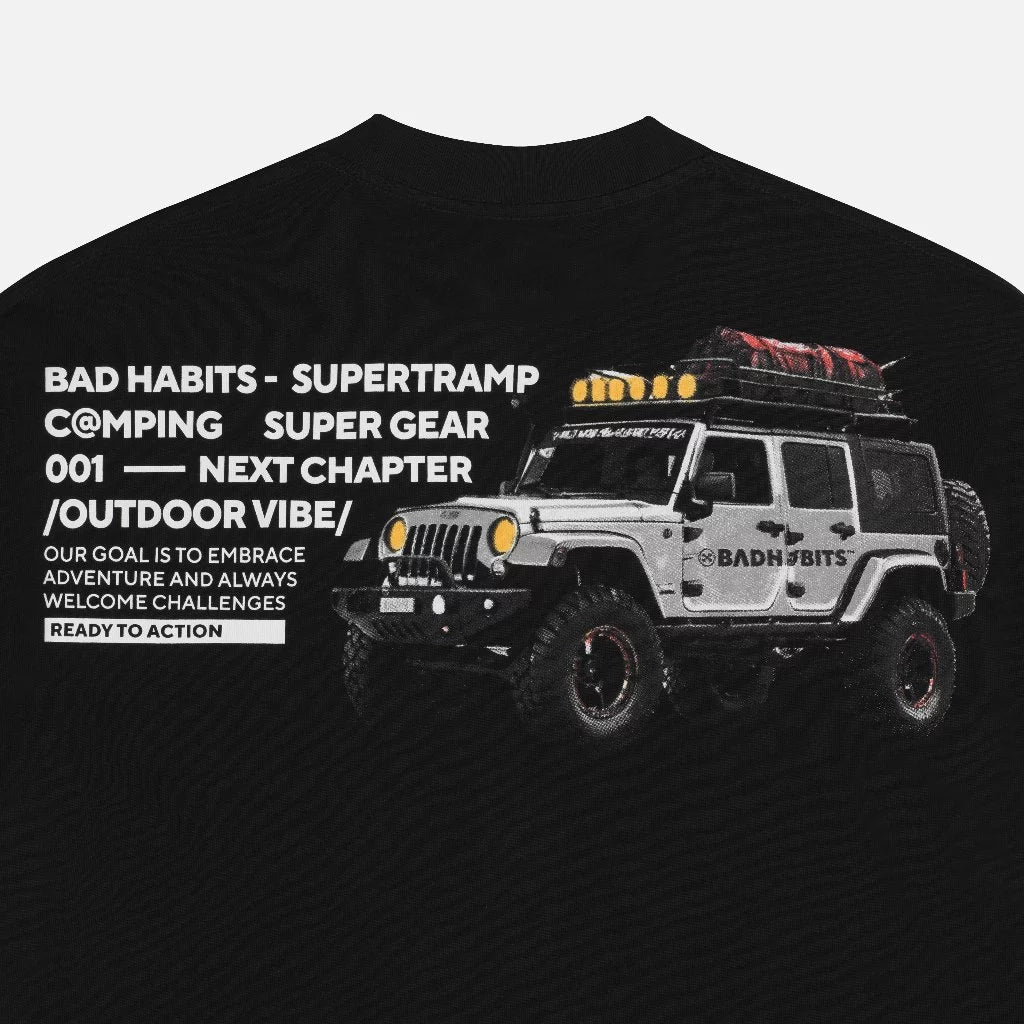 S-JEEP CAMP TEE - BAD HABITS SUPERTRAMP COLLECTION