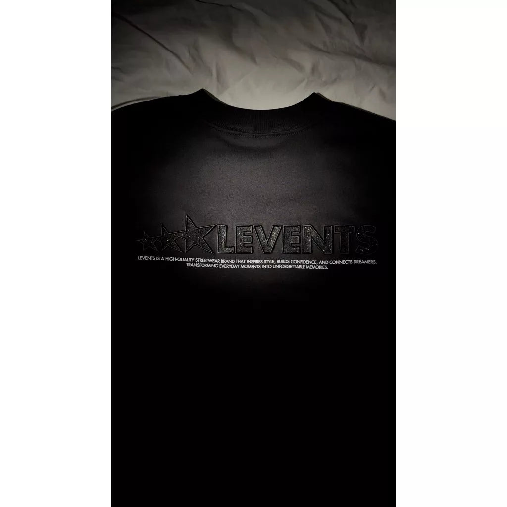 Levents Blink Blink XL Logo Oversized Tee/ Black