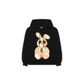 LOVEABLE RABBIT HOODIE – BLACK