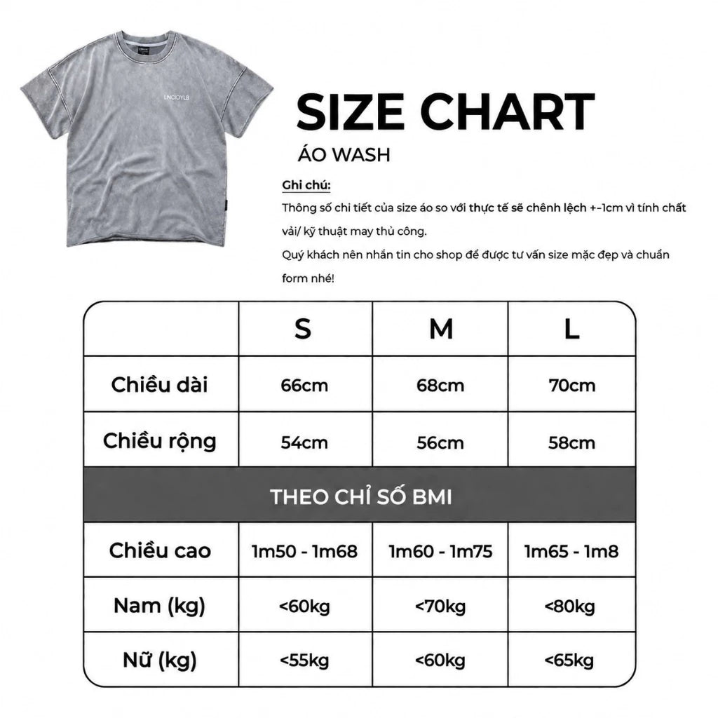 Washed Box Tee LUNACY