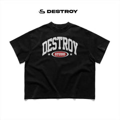 BOXY DESTROY STUDIO AUTHETIC STAR TEE