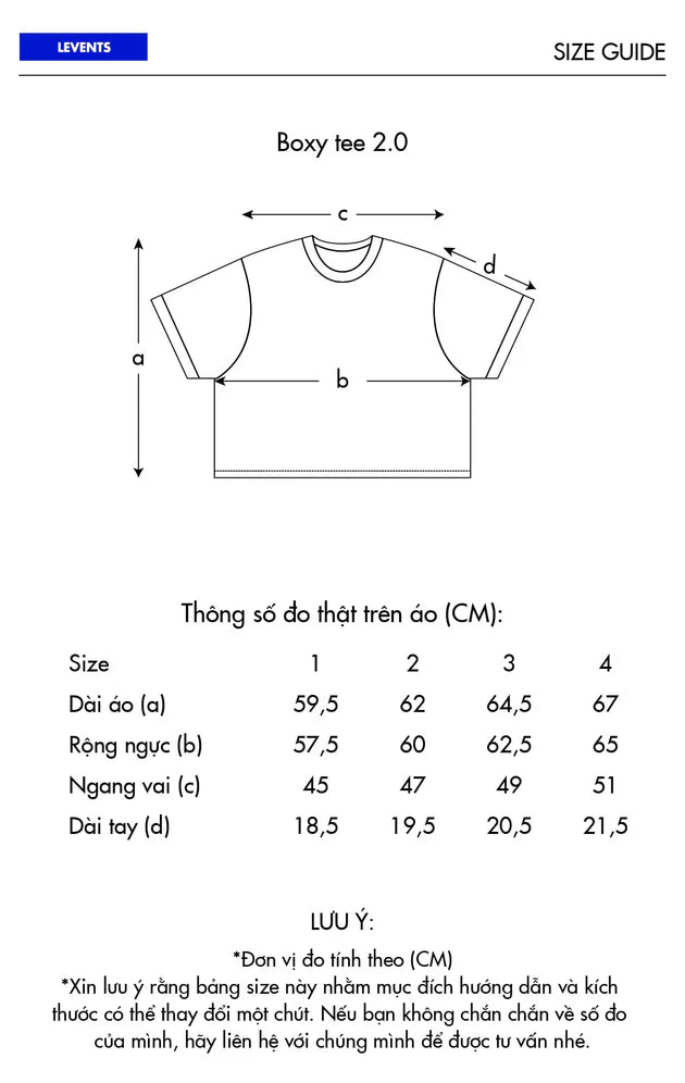 Levents® Spooky Stars Boxy 2.0 Tee/ Black