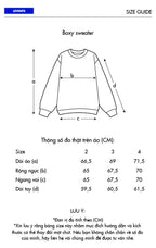 Levents® Seasonal Visual Boxy Sweater