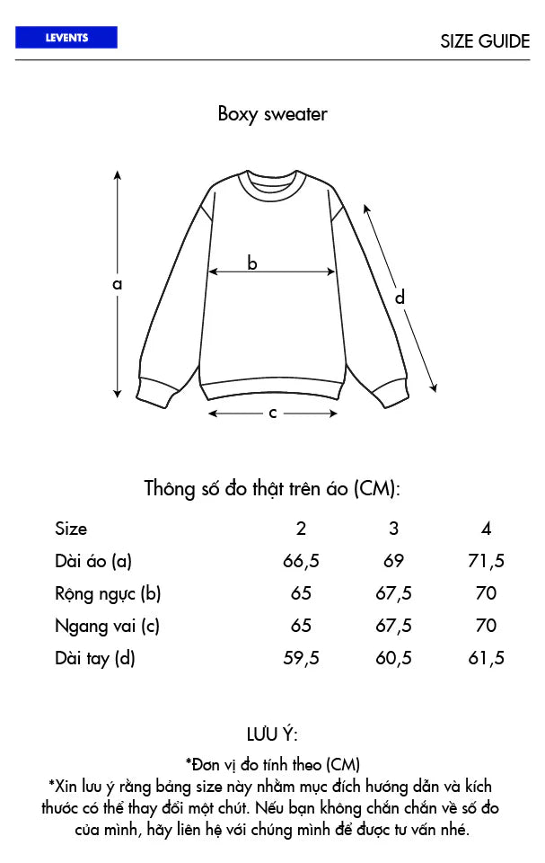 Levents® Seasonal Visual Boxy Sweater