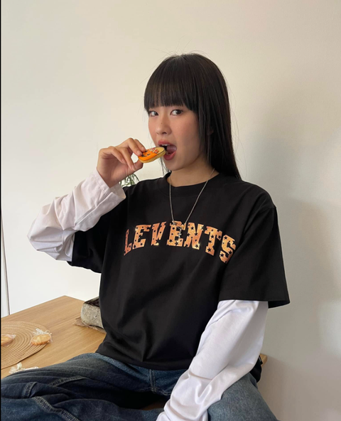 Levents® Spooky Stars Boxy 2.0 Tee/ Black