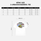 S-URBANWANDERERS TEE WHITE - BAD HABITS SUPERTRAMP COLLECTION