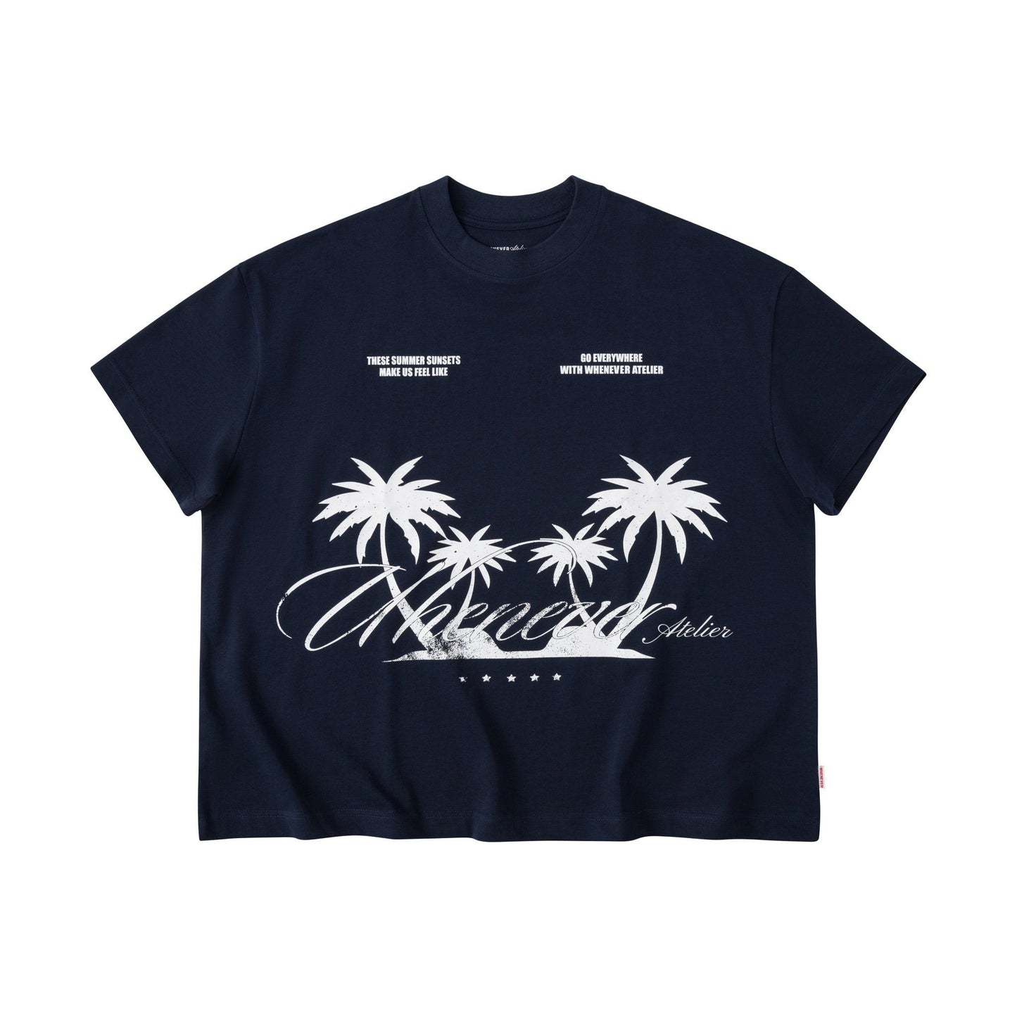 “WHENEVER" CLUB T-SHIRT / NAVY