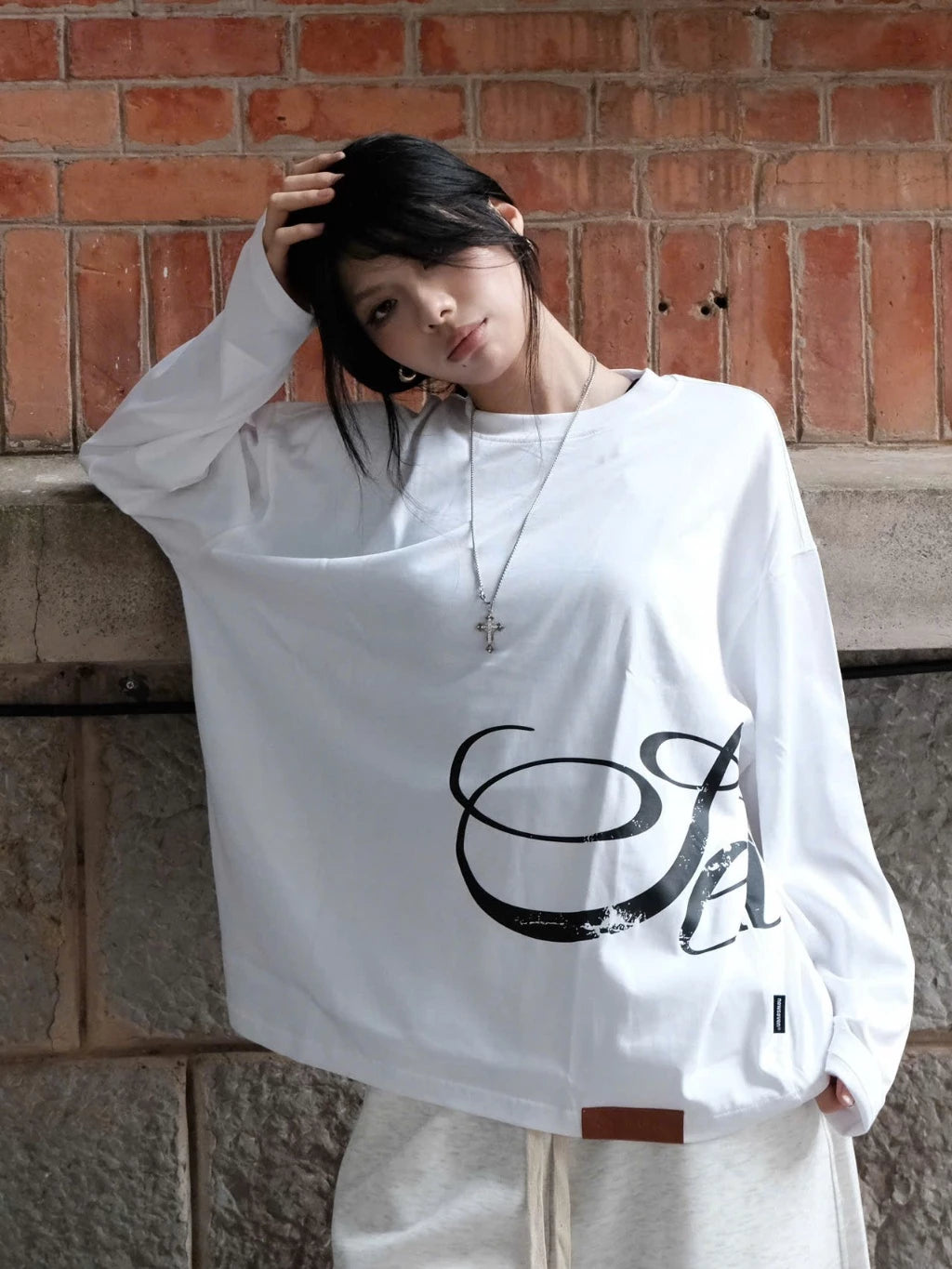 Longsleeve NEWSEVEN (WHITE)