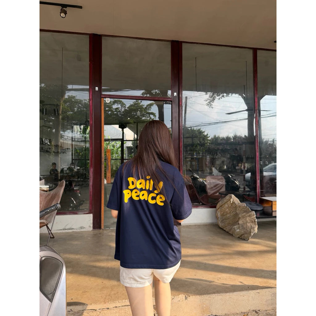 Áo thun local "Ở hiền gặp phiền", áo thun boxy form rộng vải dày dặn 250Gsm 100% Cotton