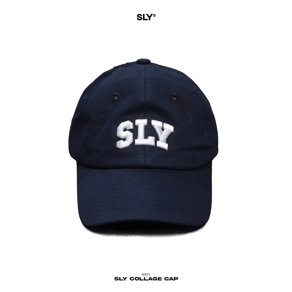 Mũ/Nón Lưỡi Trai SLY Collage Kaki Cotton