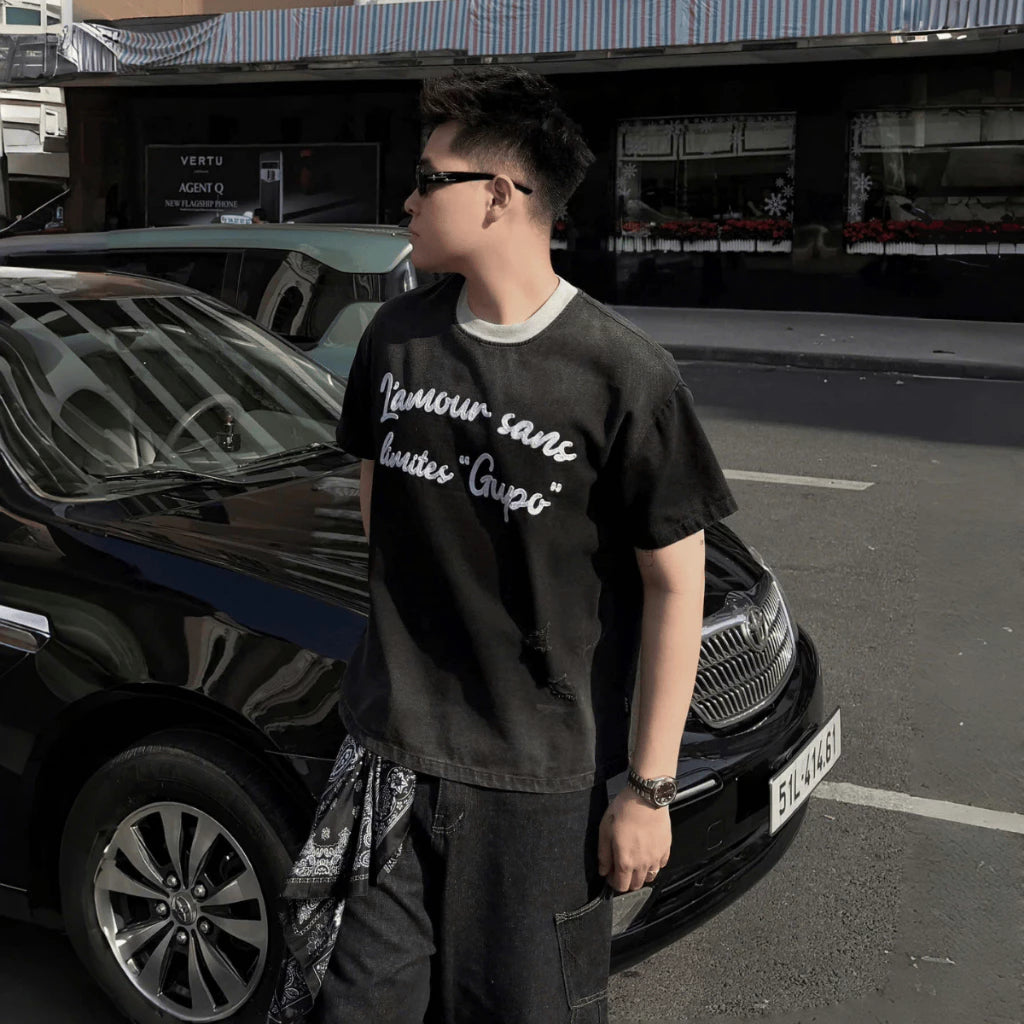 Denim Wash Limitless Club GUPO Tee