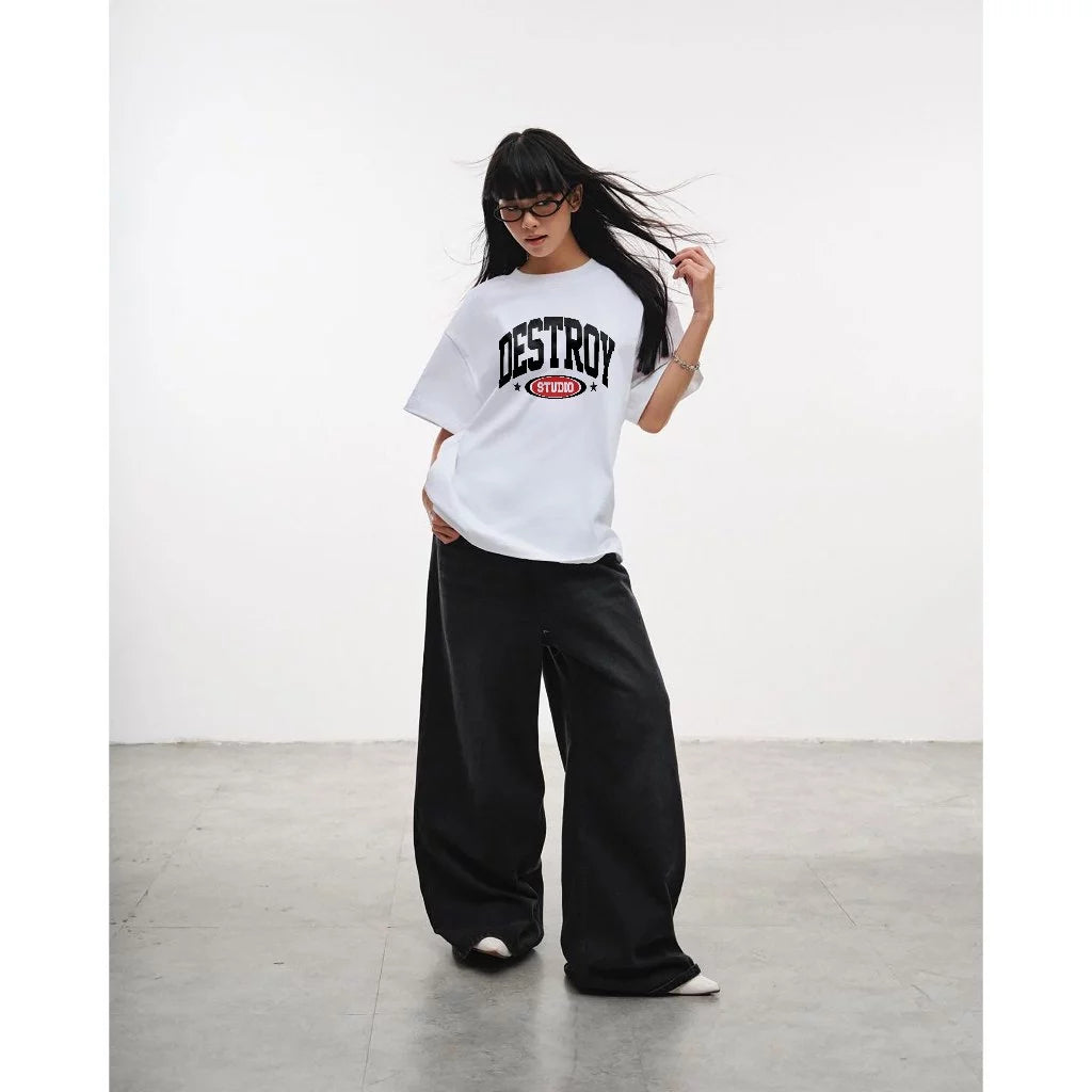 BOXY DESTROY STUDIO AUTHETIC STAR TEE