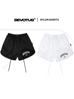 Quần short vải dù Devotus Unisex form rộng ống rộng