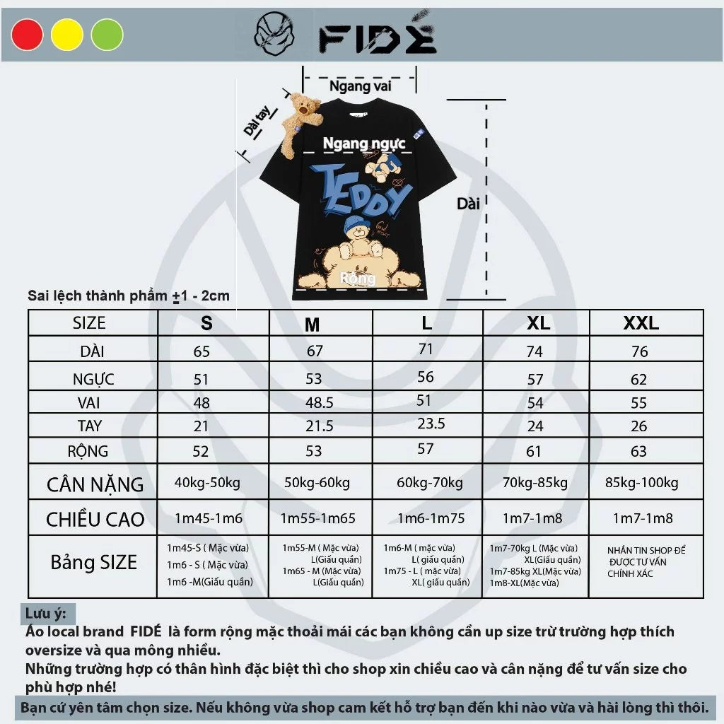 FIDE TEEDY (KÈM 2 GẤU)