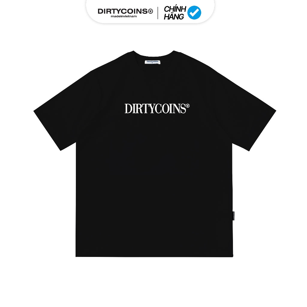 DirtyCoins Serif T-Shirt