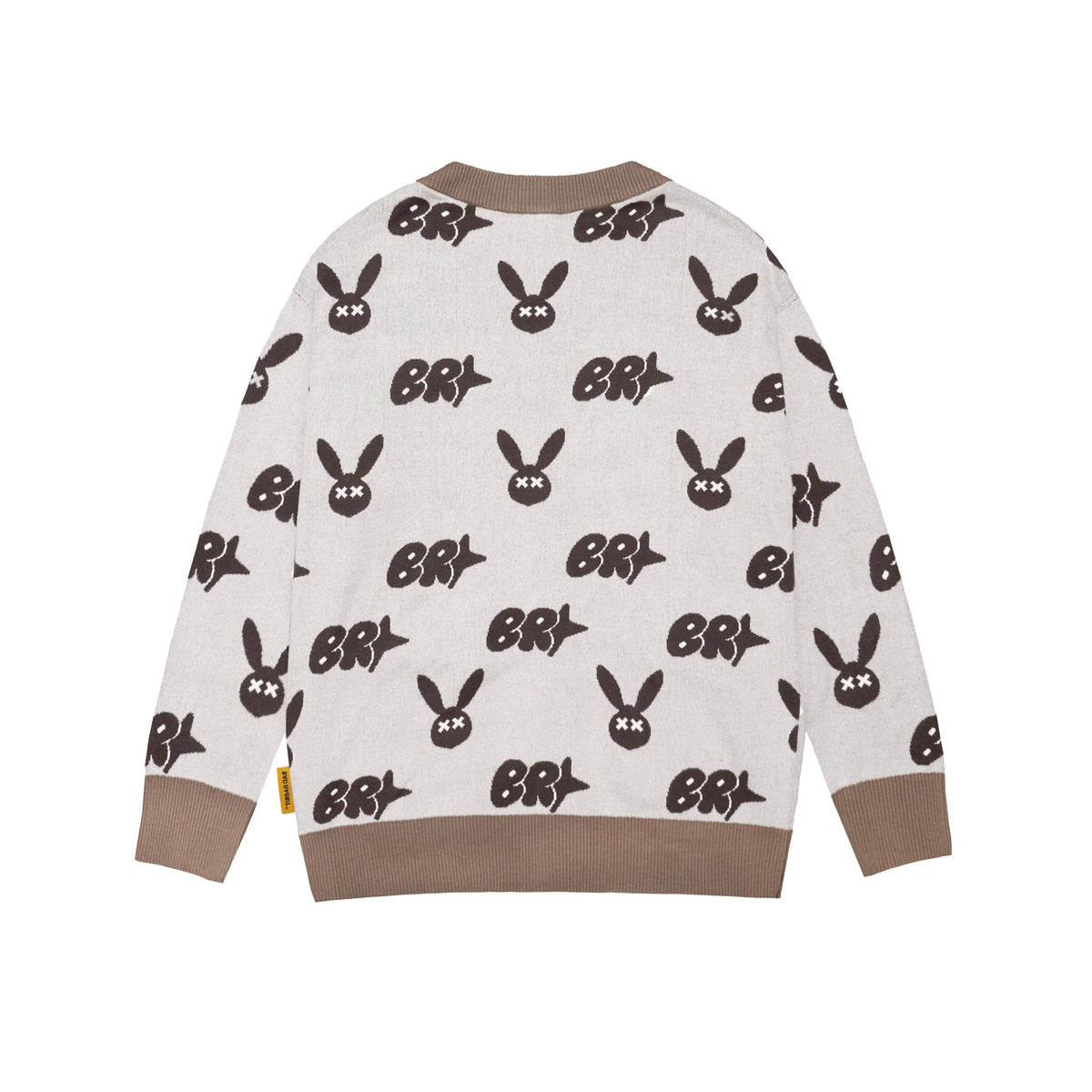 Bad Rabbit "BROWNIE CARTOON" Cardigan