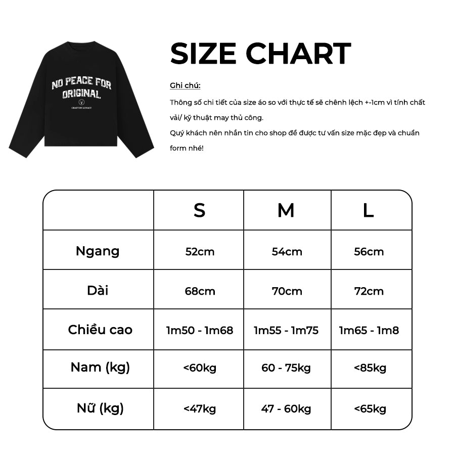 No Peace Longsleeve