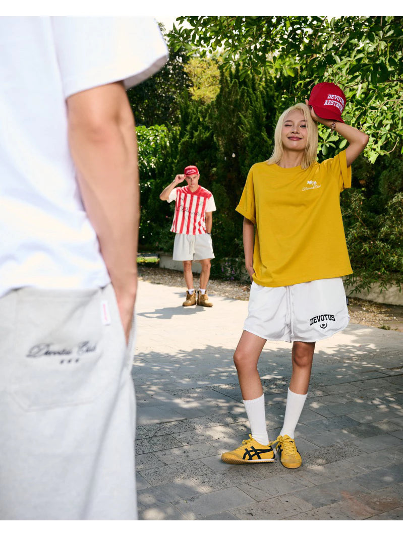 Quần short vải dù Devotus Unisex form rộng ống rộng