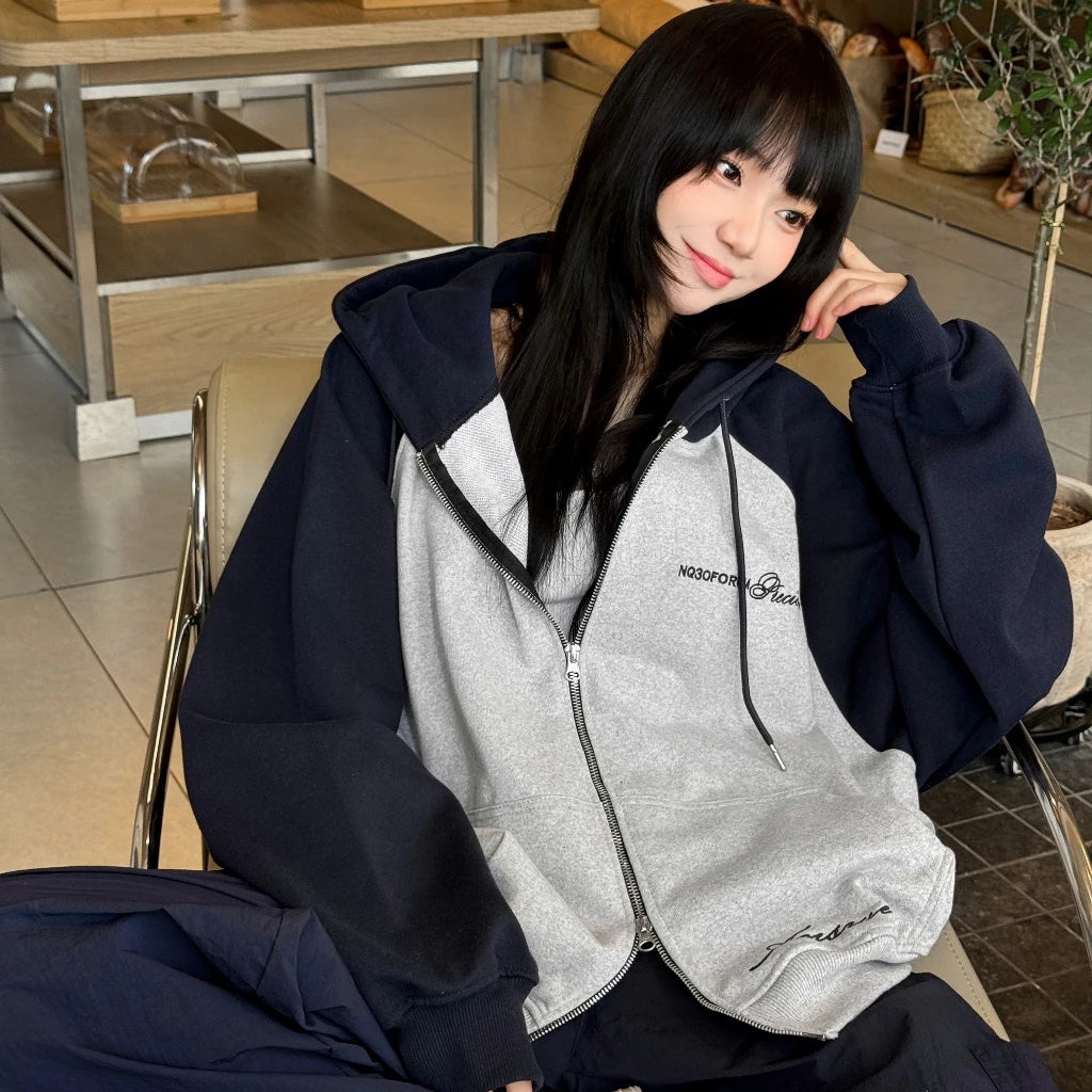Hoodie Zip Nỉ Chân Cua Thêu Nổi NQ30 PRECIOUS