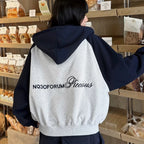 Hoodie Zip Nỉ Chân Cua Thêu Nổi NQ30 PRECIOUS