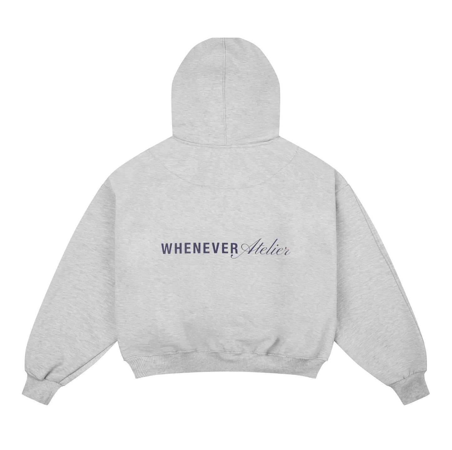 "WHENEVER" LA HOODIE / PREMIUM GREY