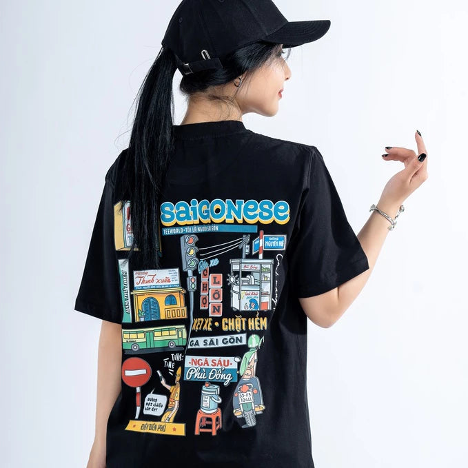 Teeworld "Saigon Traffic" Tee