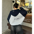 HOODIE ZIP RAGLAN BOXY NỈ CHÂN CUA 420gsm khoá kéo 2 chiều unisex