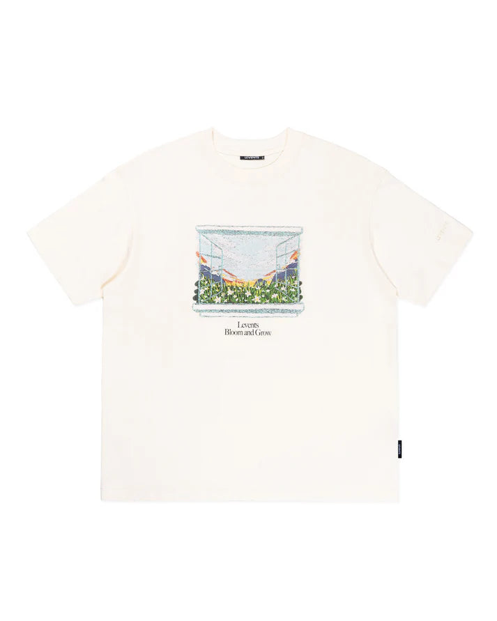 Levents Flowers Window/ Cream