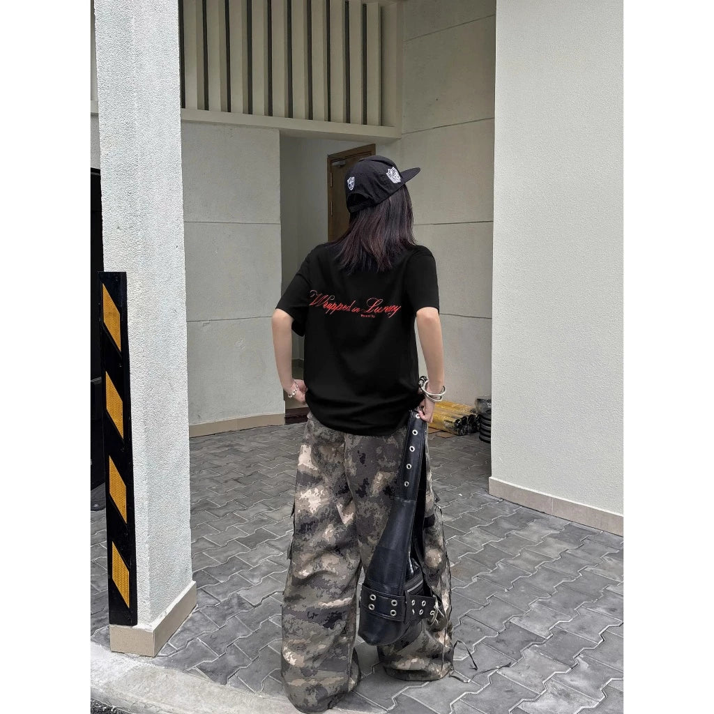 Myst Tee Thêu Chữ Local Brand LUNACY