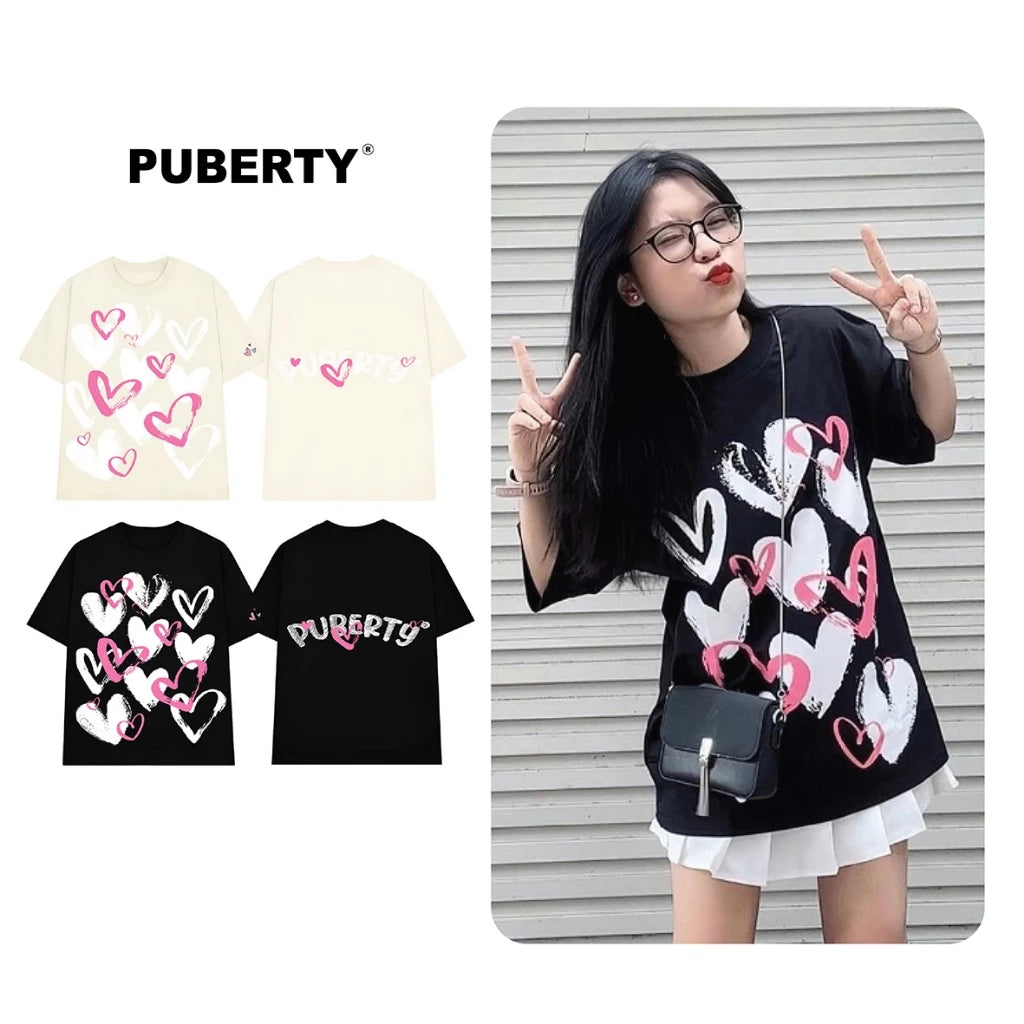 PUBERTY FEELING LOVE TEE -UNISEX-