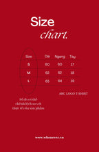 ÁO "WHENEVER" ARC LOGO T-SHIRT / BLACK