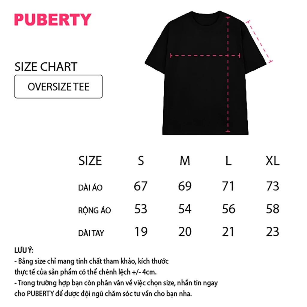 PUBERTY FEELING LOVE TEE -UNISEX-