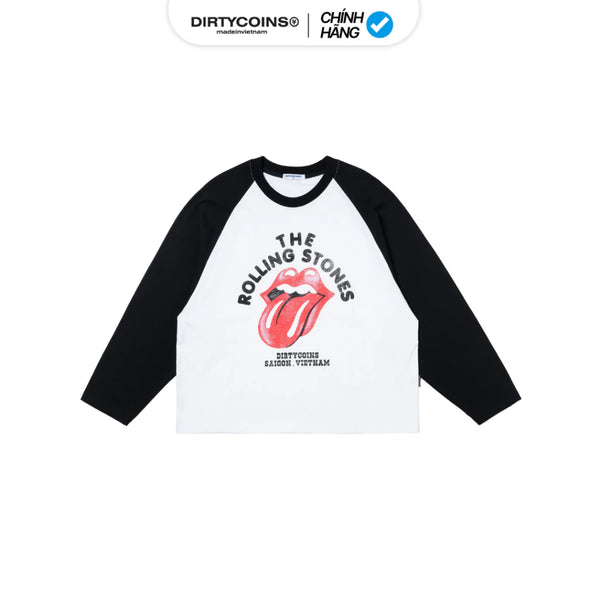 DCxRS Faded Print Raglan LS T-Shirt