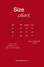 ÁO “WHENEVER” BASIC LOGO VER2 T-SHIRT / BLACK