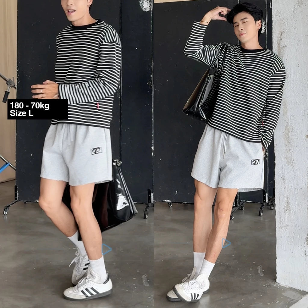 Quần short nỉ nam nữ vải chân cua - SWEATSHORTS BUDDY