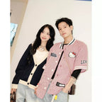 Levents® x Hello Kitty Jersey Striped Baseball Jersey