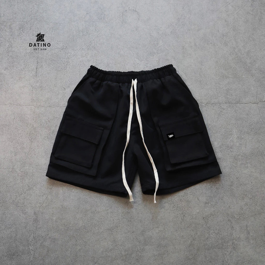 DATINO Double Pocket Stacked Kaki