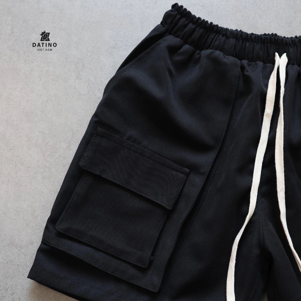 DATINO Double Pocket Stacked Kaki