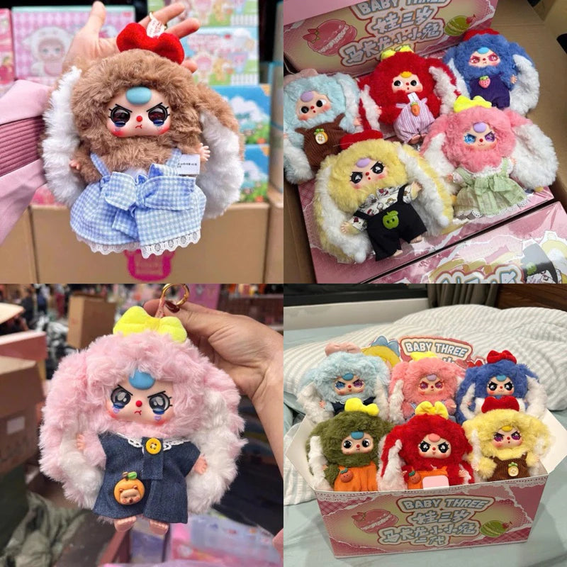 Baby Three Macaron Monsters Series Blind Box 娃三岁马卡龙小
